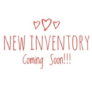 New inventory being posted today! Come take a look at my closet 🙂.